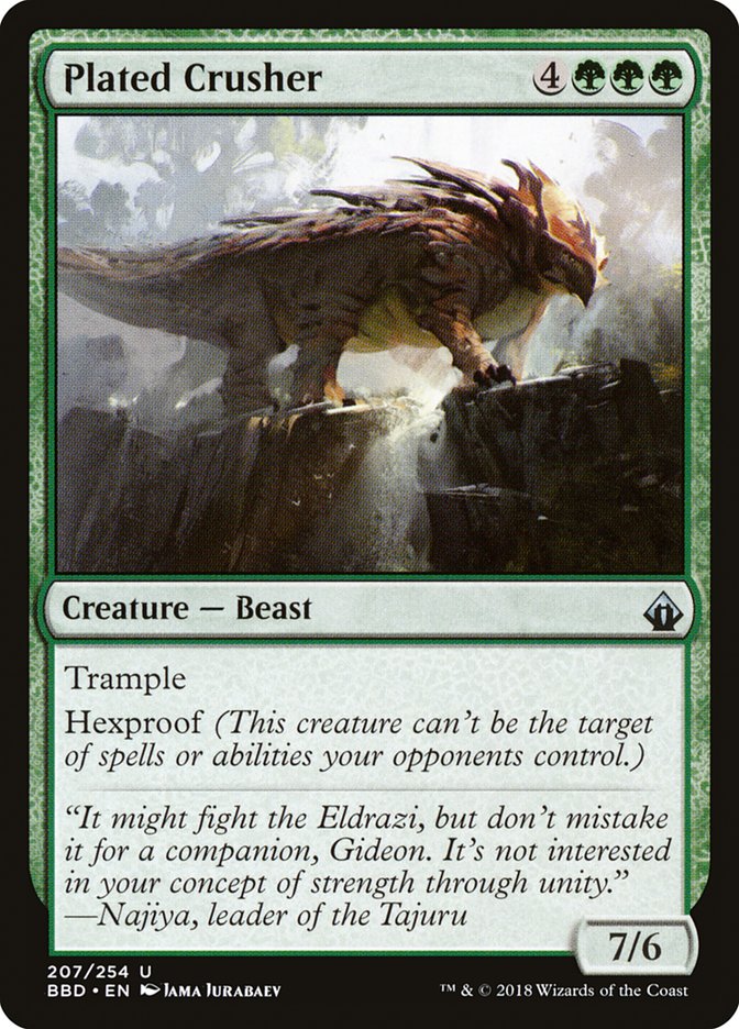 Plated Crusher [Battlebond] Foil