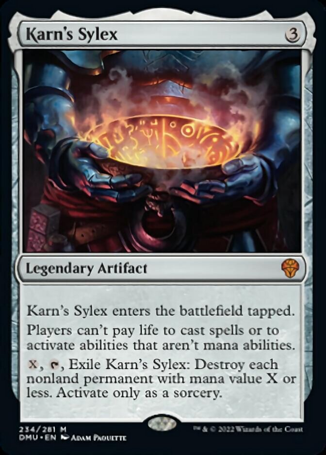Karn's Sylex [Dominaria United] Foil