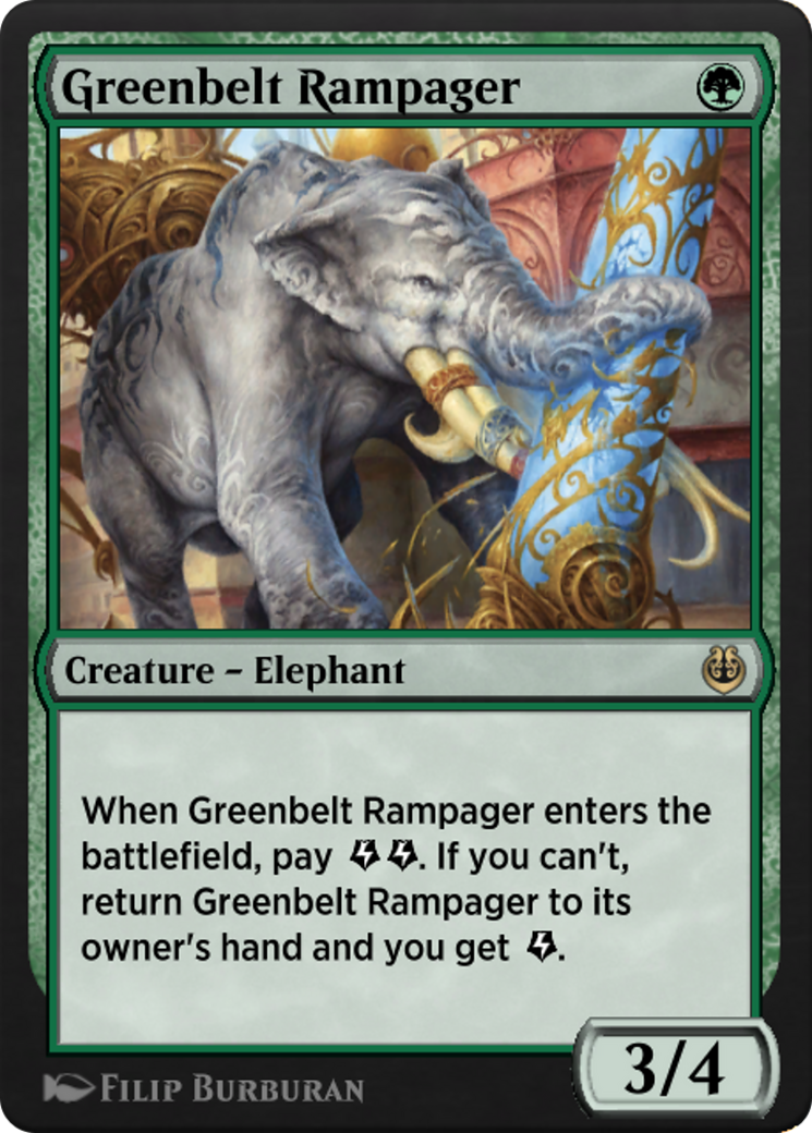 Greenbelt Rampager  [Kaladesh Remastered]