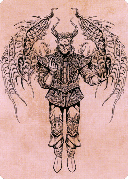 Raphael, Fiendish Savior // Raphael, Fiendish Savior  [Battle for Baldur's Gate Art Series] (Borderless)