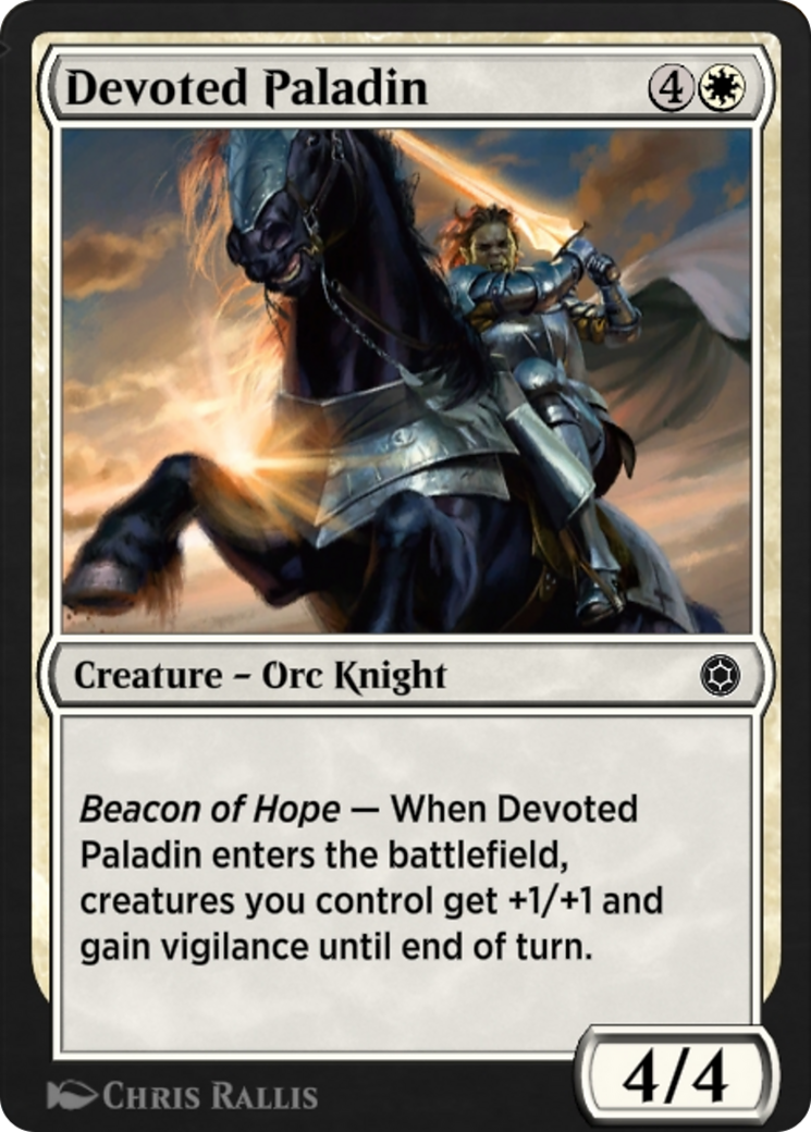 Devoted Paladin  [Alchemy Horizons: Baldur's Gate]
