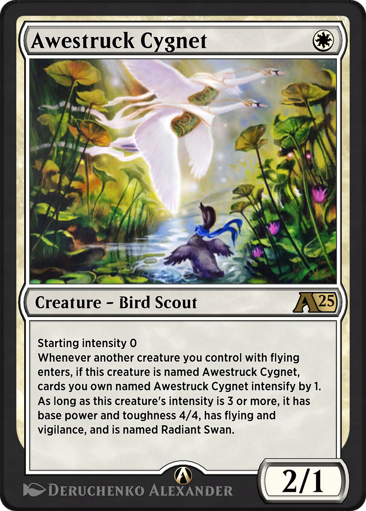 Awestruck Cygnet  [Alchemy: Bloomburrow]