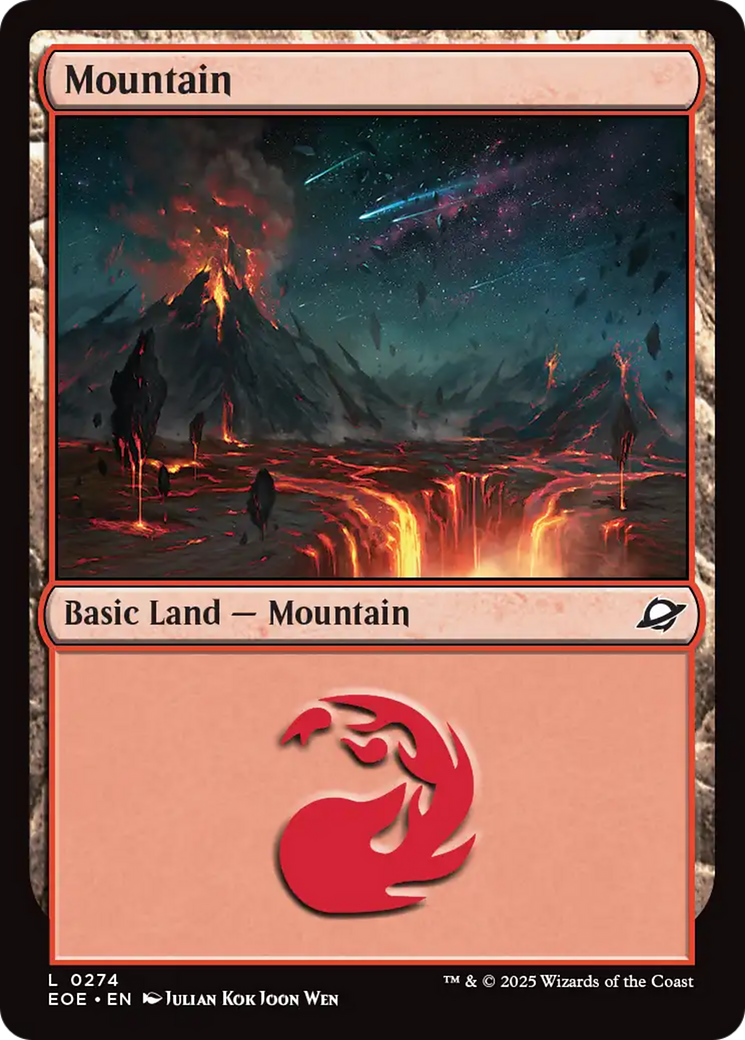 Mountain (0274) [Edge of Eternities] Foil