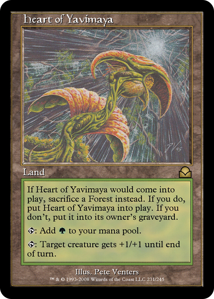 Heart of Yavimaya  [Masters Edition II]