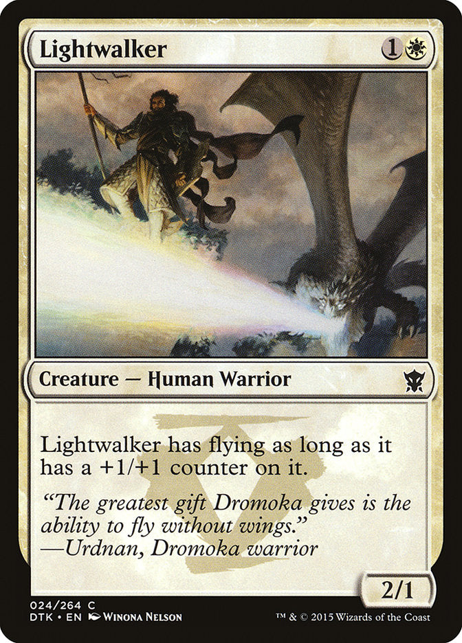 Lightwalker [Dragons of Tarkir] Foil
