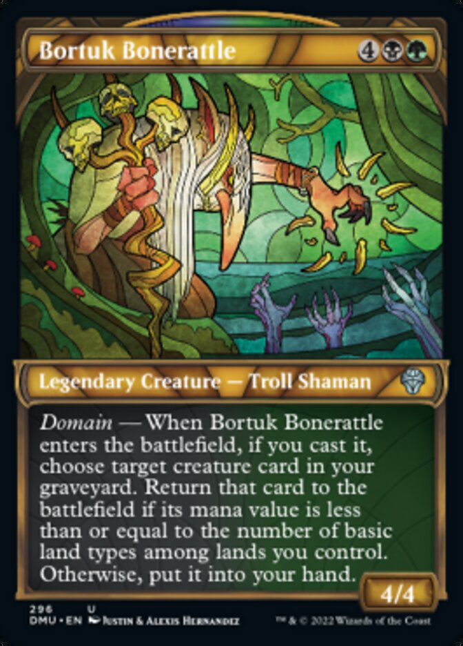 Bortuk Bonerattle (Showcase) [Dominaria United] Foil