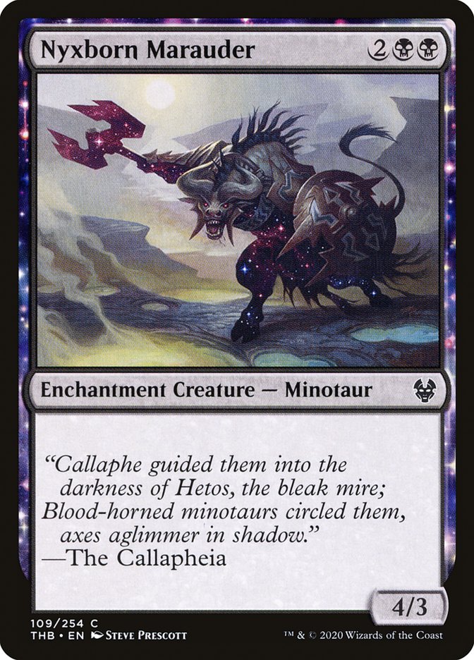 Nyxborn Marauder [Theros Beyond Death] Foil