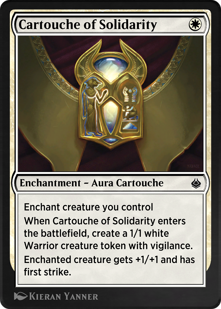 Cartouche of Solidarity  [Amonkhet Remastered]