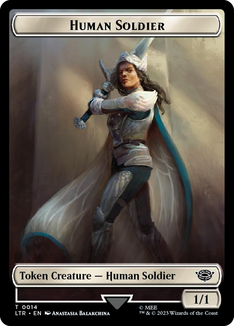 Human Soldier  [Tales of Middle-earth Tokens] Foil