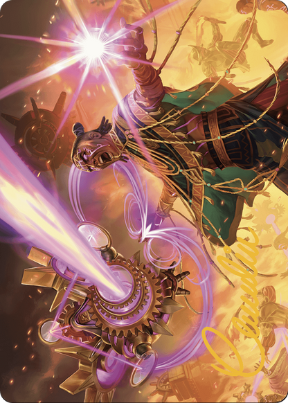 Cosmium Blast // Cosmium Blast  [The Lost Caverns of Ixalan Art Series] (Borderless) Foil