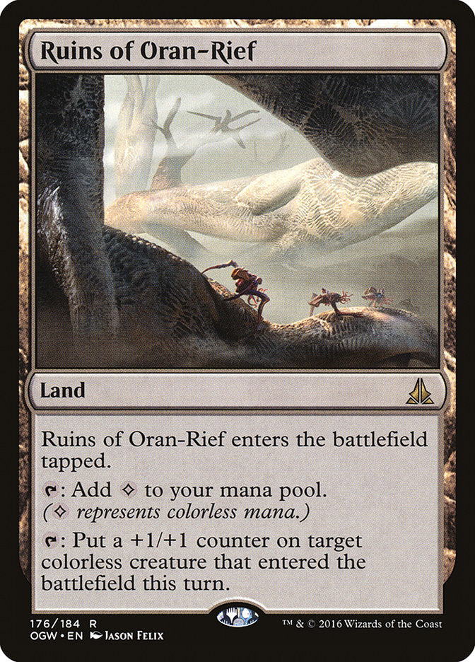Ruins of Oran-Rief [Oath of the Gatewatch] Foil