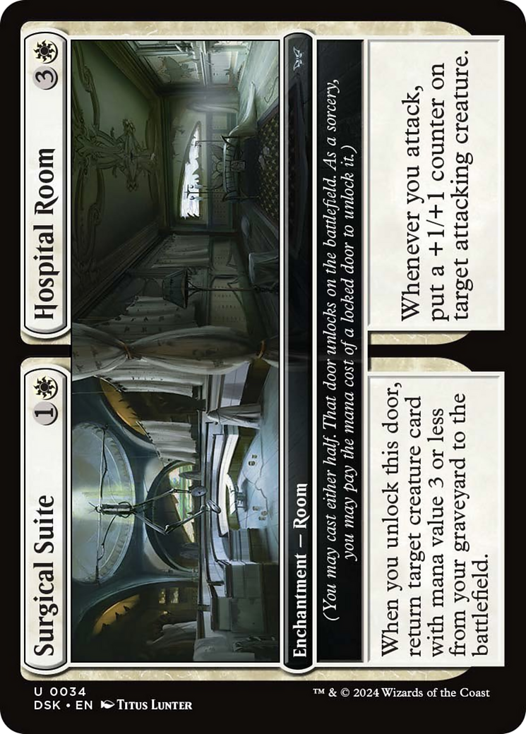 Surgical Suite // Hospital Room [Duskmourn: House of Horror] Foil