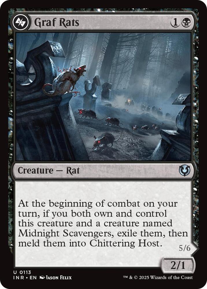 Graf Rats [Innistrad Remastered] Foil