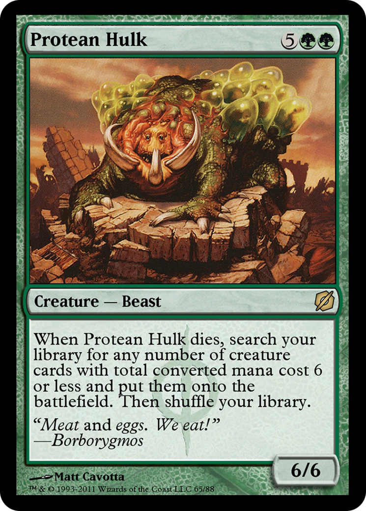 Protean Hulk  [Duel Decks: Mirrodin Pure vs. New Phyrexia]