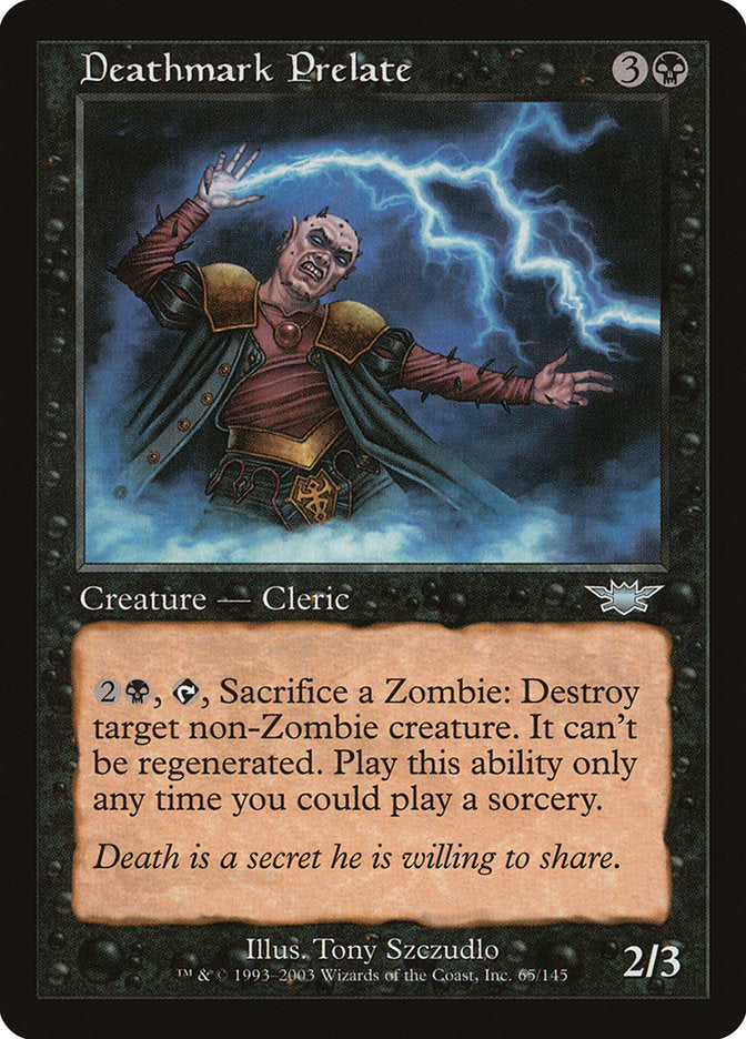 Deathmark Prelate [Legions] Foil