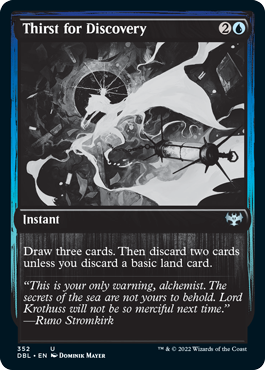 Thirst for Discovery [Innistrad: Double Feature] Foil