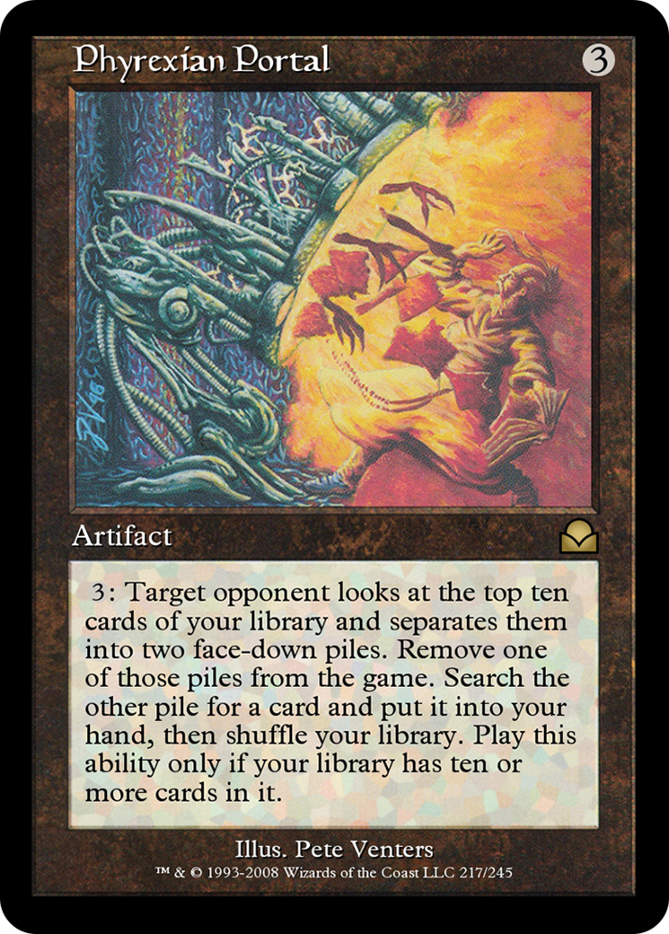 Phyrexian Portal  [Masters Edition II] Foil