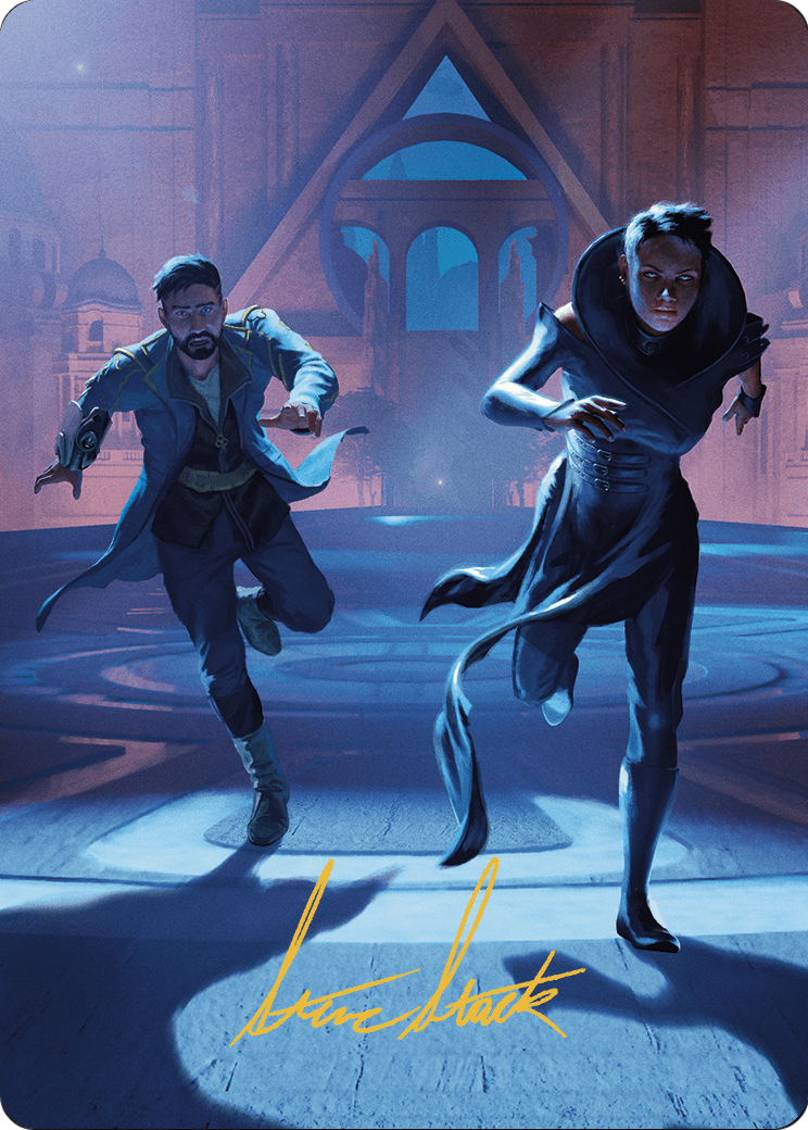 Unauthorized Exit // Unauthorized Exit  [Murders at Karlov Manor Art Series] (Borderless) Foil