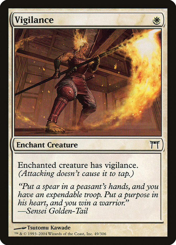 Vigilance [Champions of Kamigawa] Foil