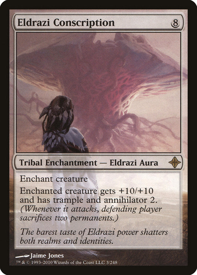 Eldrazi Conscription [Rise of the Eldrazi] Foil
