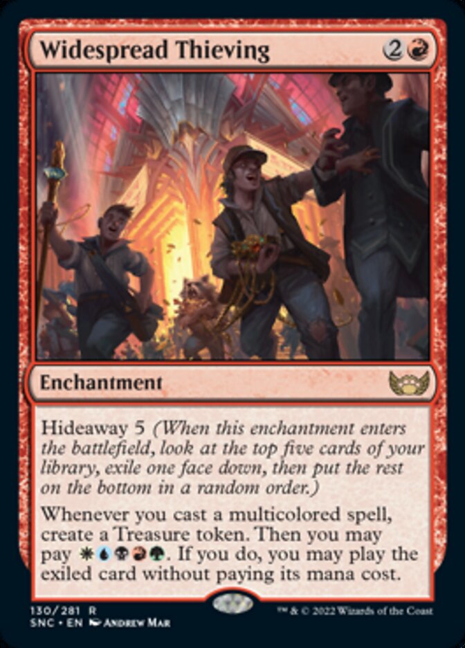 Widespread Thieving [Streets of New Capenna] Foil