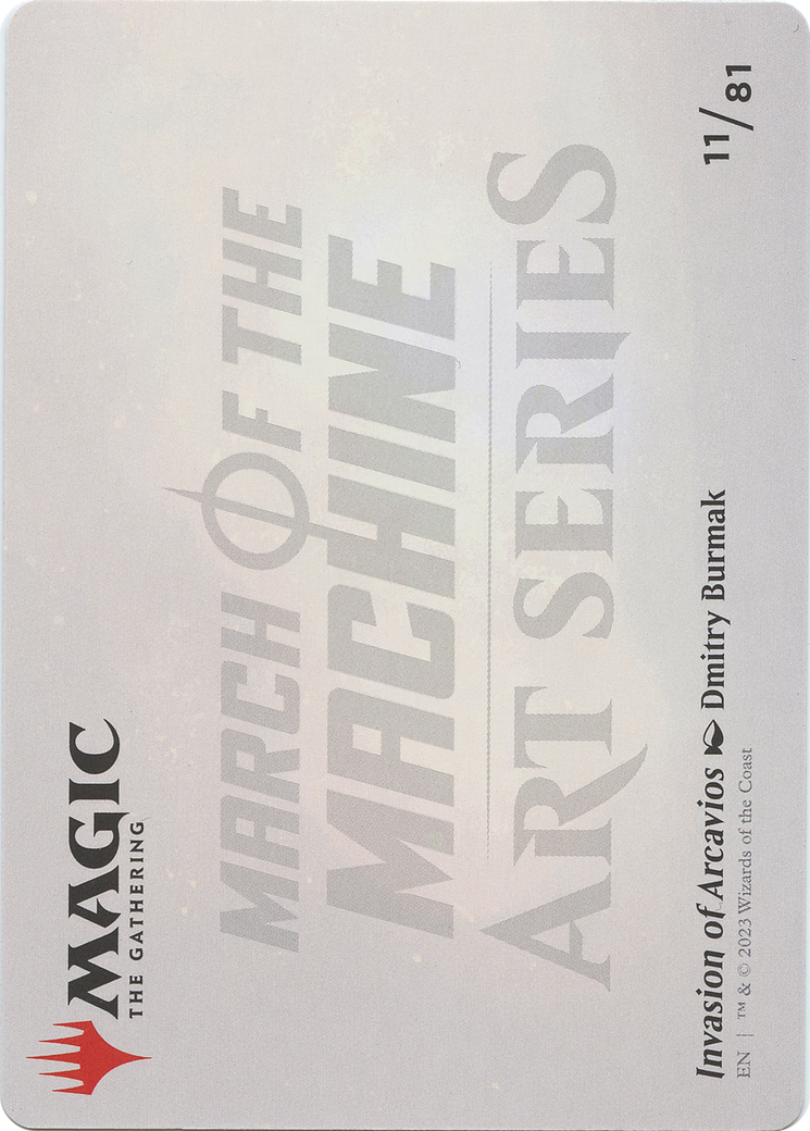 Invasion of Arcavios // Invasion of Arcavios  [March of the Machine Art Series] (Borderless)