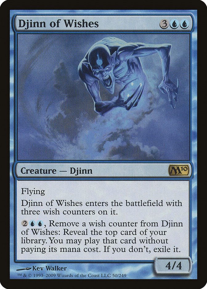 Djinn of Wishes [Magic 2010] Foil