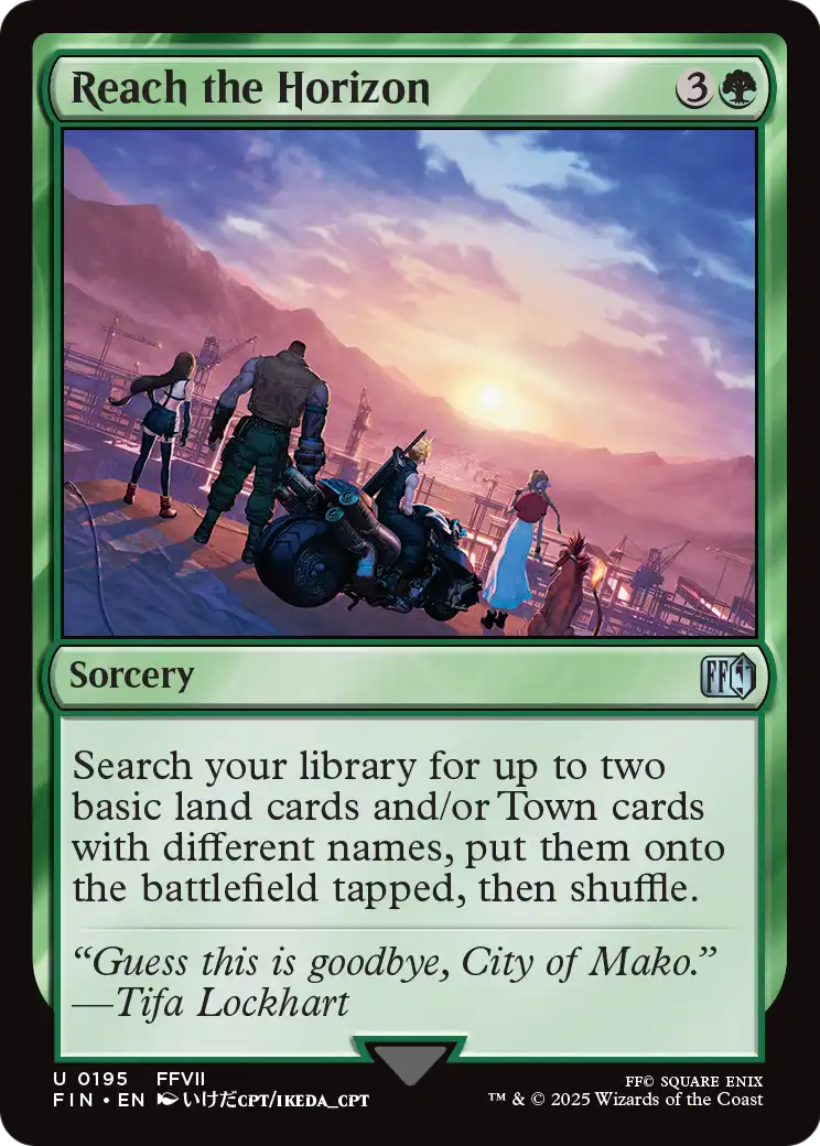 Reach the Horizon [FINAL FANTASY] Foil