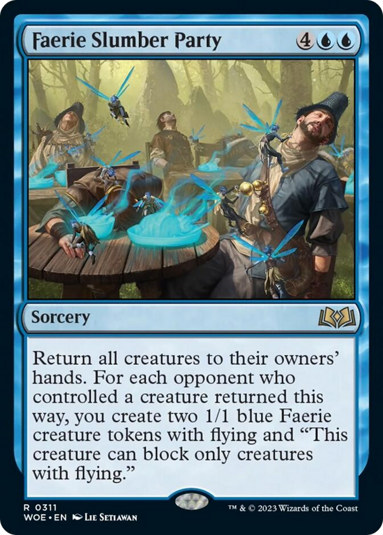 Faerie Slumber Party [Wilds of Eldraine] Foil
