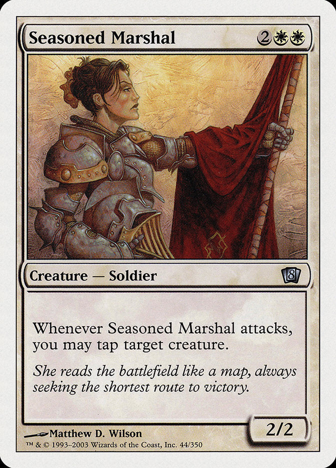 Seasoned Marshal [Eighth Edition] Foil