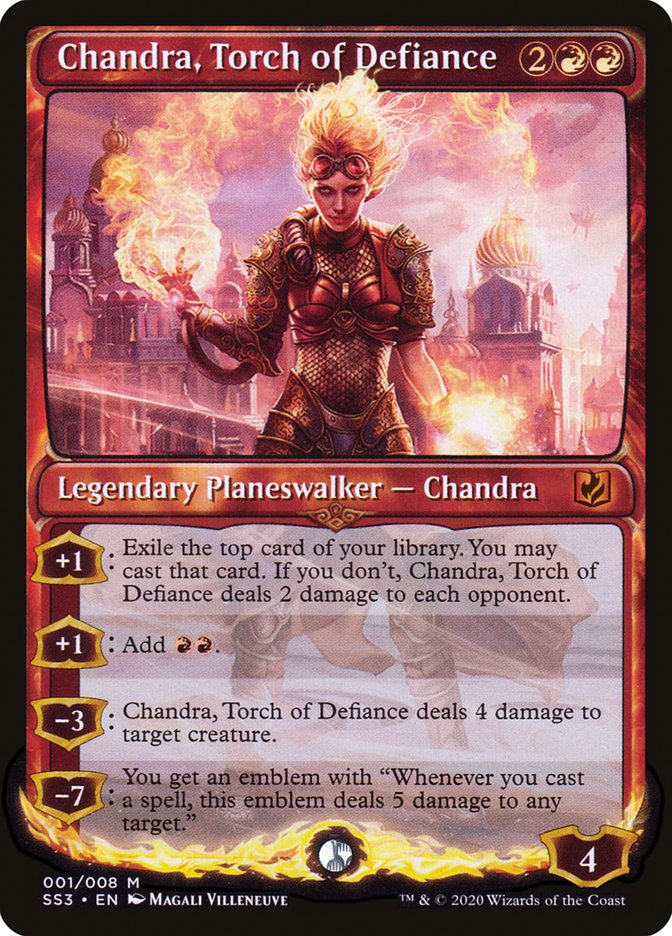 Chandra, Torch of Defiance [Signature Spellbook: Chandra] Foil