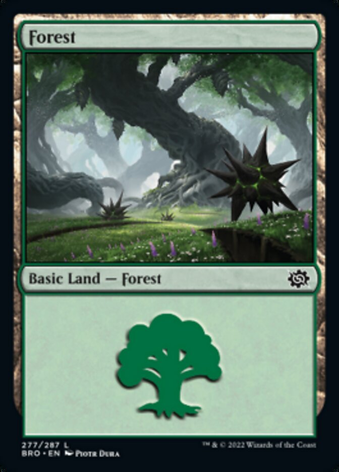 Forest (277) [The Brothers' War] Foil