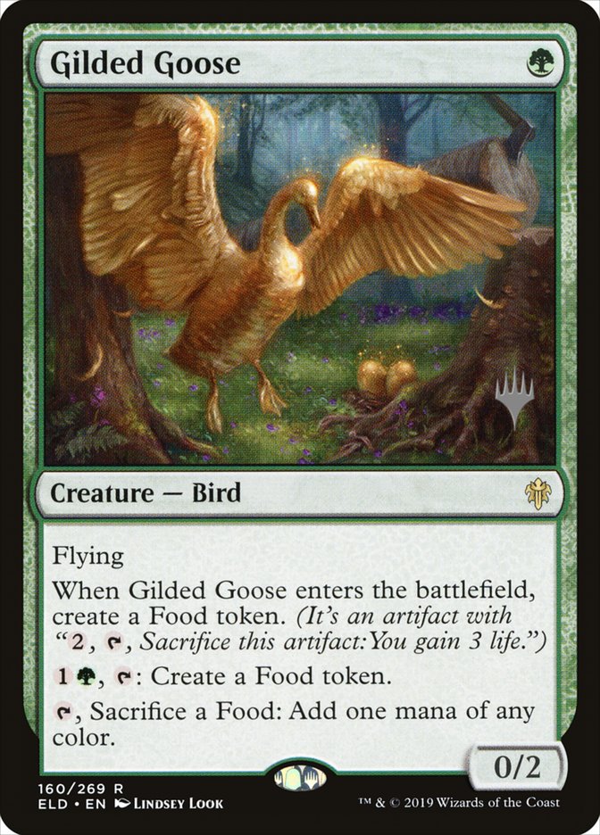 Gilded Goose (Promo Pack) [Throne of Eldraine Promos] Foil
