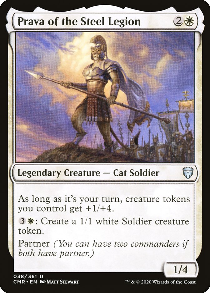 Prava of the Steel Legion [Commander Legends] Foil