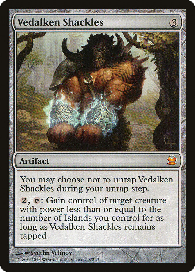 Vedalken Shackles [Modern Masters] Foil
