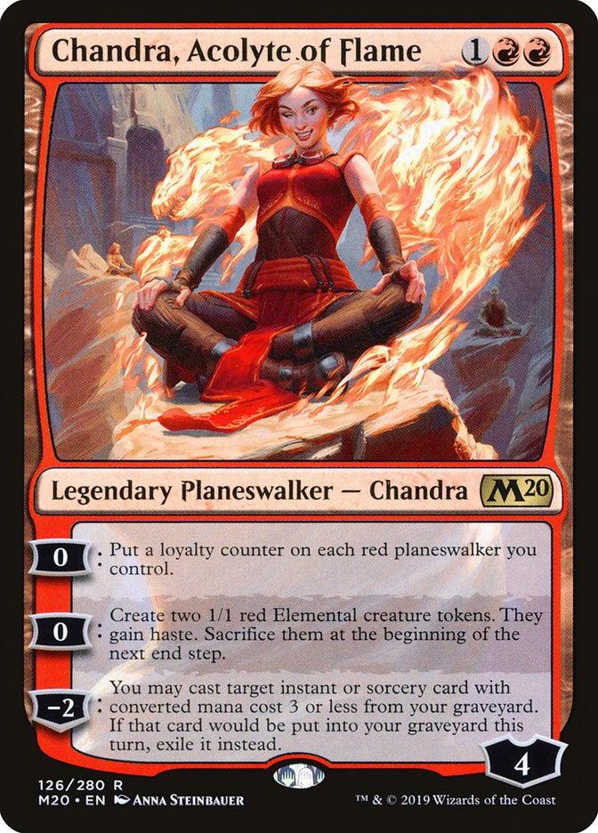 Chandra, Acolyte of Flame [Core Set 2020] Foil