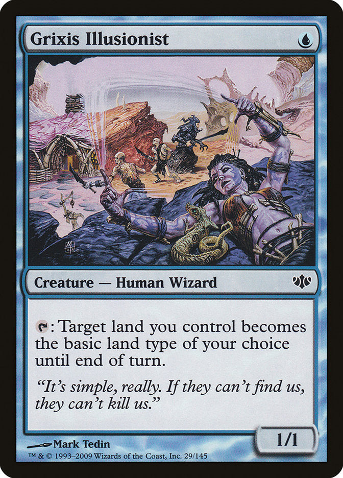 Grixis Illusionist [Conflux] Foil