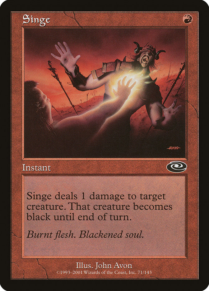 Singe [Planeshift] Foil