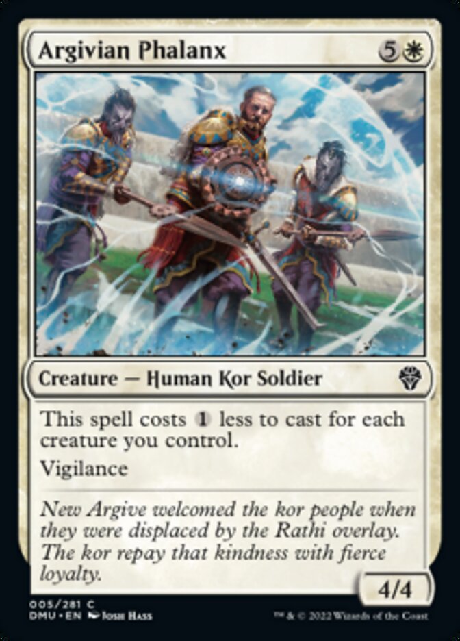 Argivian Phalanx [Dominaria United] Foil