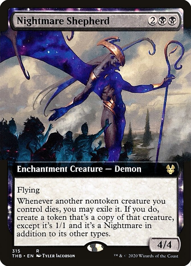 Nightmare Shepherd (Extended Art) [Theros Beyond Death] Foil