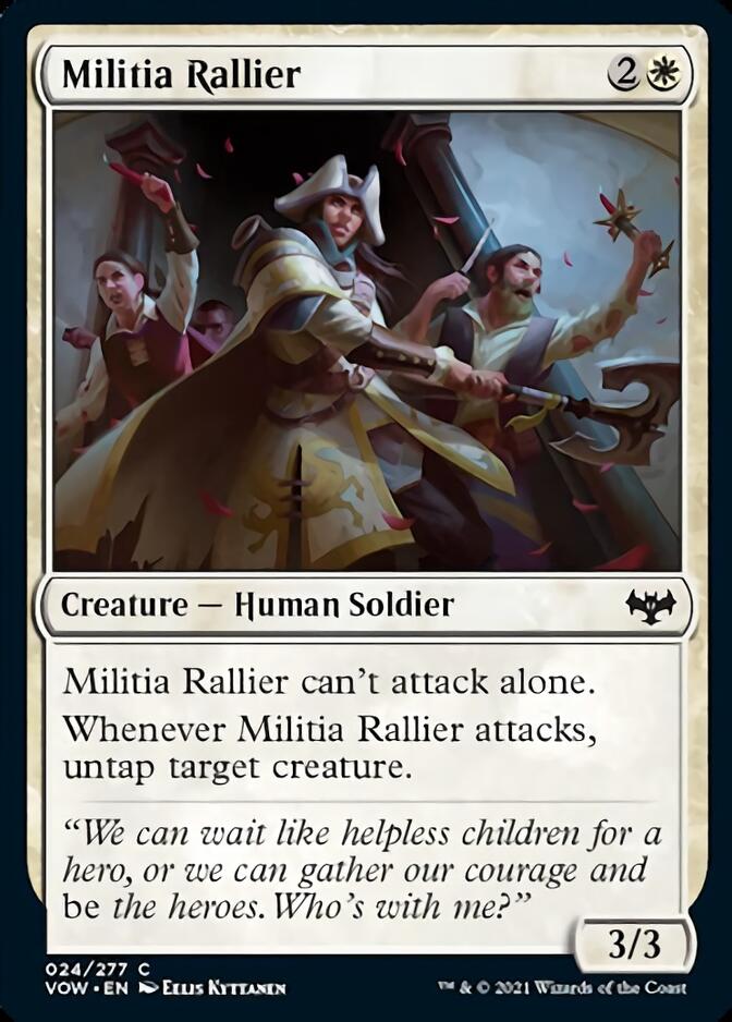 Militia Rallier [Innistrad: Crimson Vow] Foil