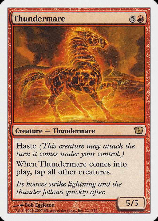 Thundermare [Ninth Edition] Foil
