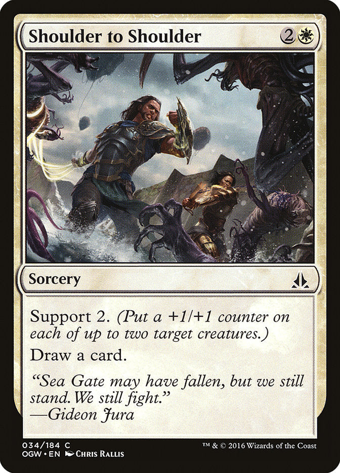 Shoulder to Shoulder [Oath of the Gatewatch] Foil