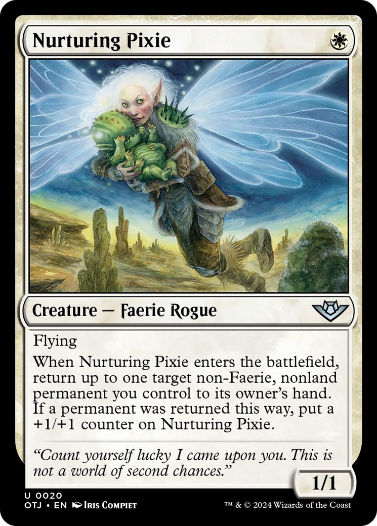 Nurturing Pixie [Outlaws of Thunder Junction] Foil