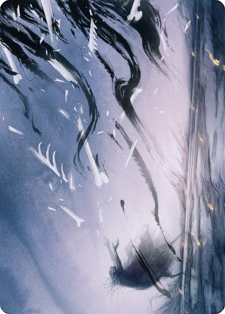 Shadow Prophecy // Shadow Prophecy  [Dominaria United Art Series] (Borderless) Foil