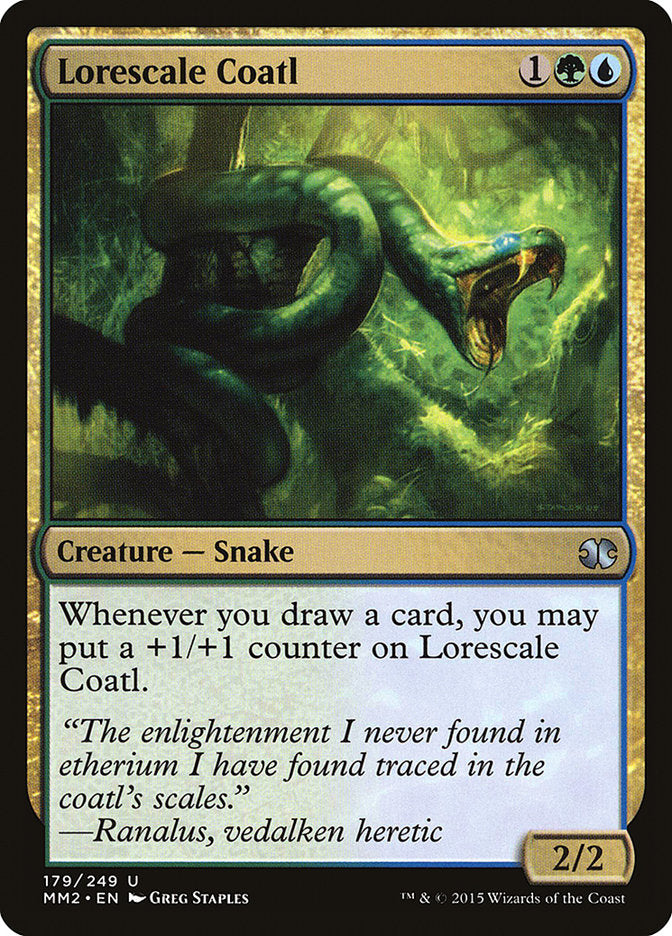 Lorescale Coatl [Modern Masters 2015] Foil