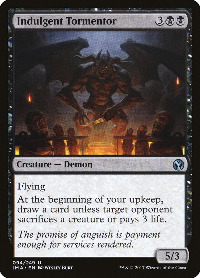 Indulgent Tormentor [Iconic Masters] Foil