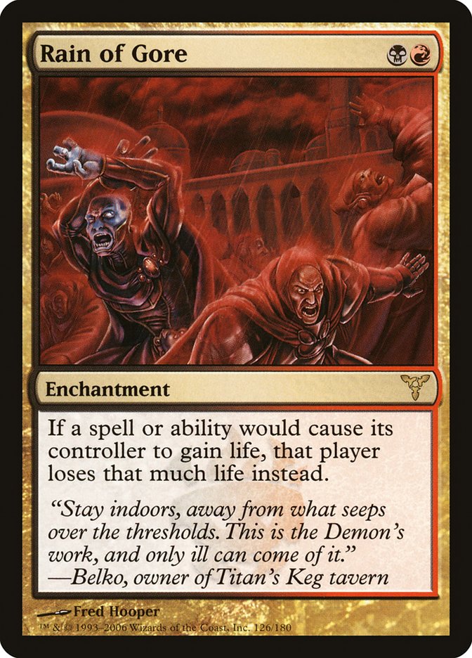 Rain of Gore [Dissension] Foil