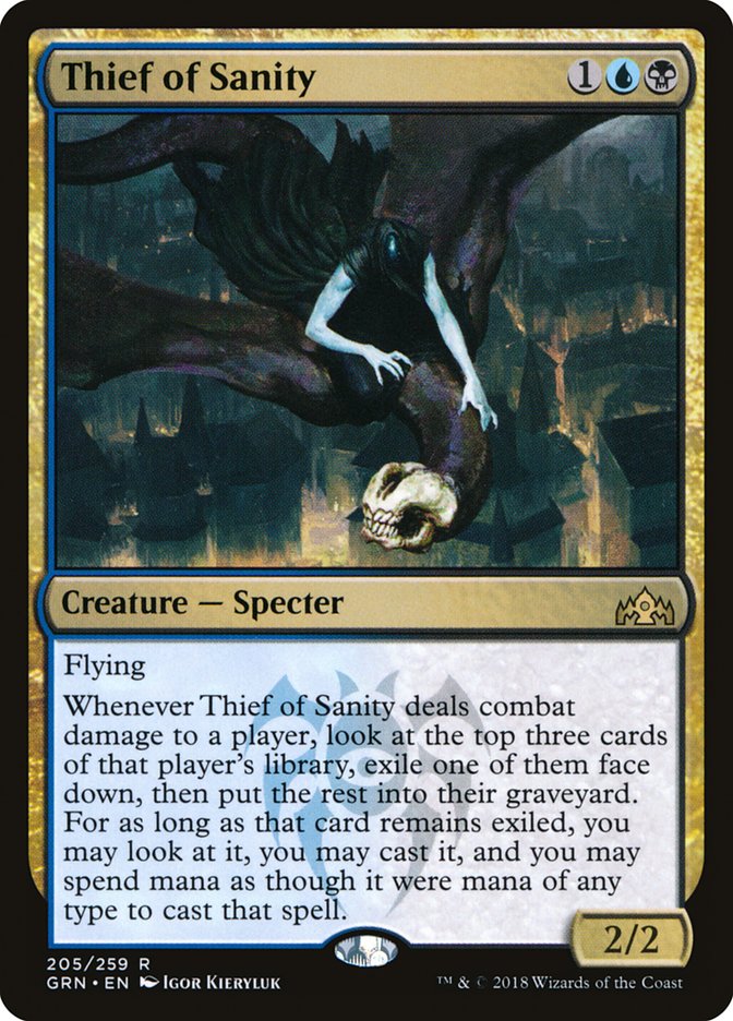 Thief of Sanity [Guilds of Ravnica] Foil