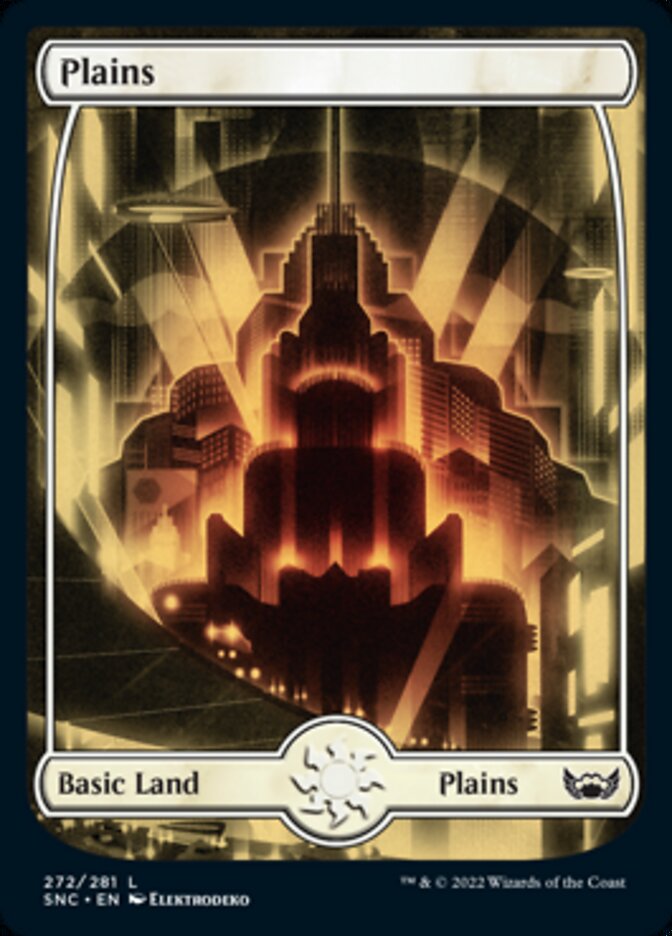 Plains (272) [Streets of New Capenna] Foil